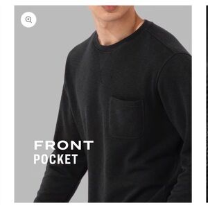 Pair of Thieves | Men’s Crewneck Sweatshirt | French Terry | Front Pocket | L